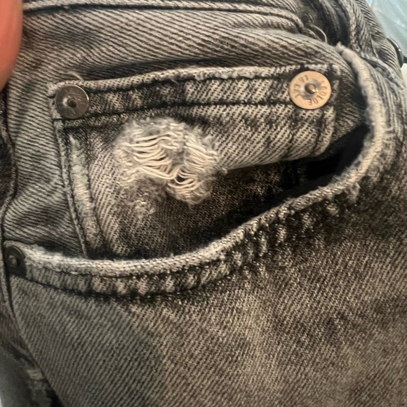 AGOLDE Straight Leg Cropped Jeans - Picture 6 of 12